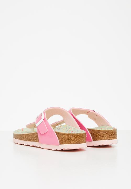 Birkenstock - Gizeh kids bf patent  - candy pink
