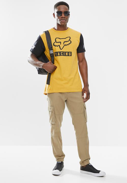Fox - Paddox ss tee - sunburst yellow