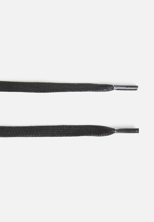 Binder - Waxed shoe laces 160cm - black