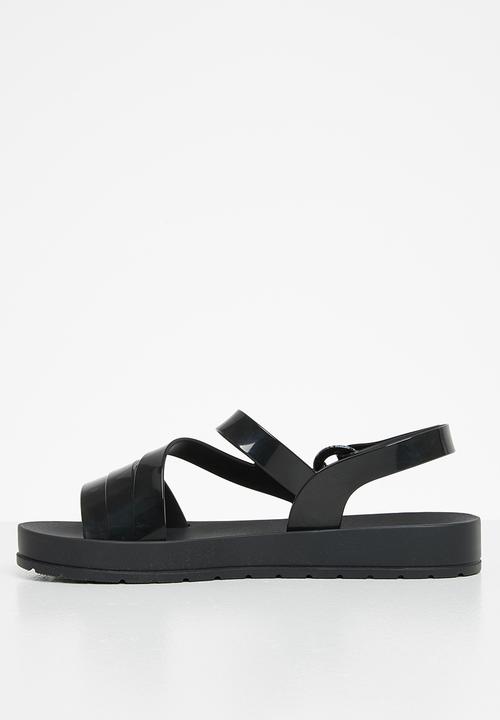 Zaxy - Freeze sand plat fem - black