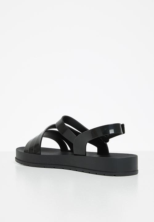 Zaxy - Freeze sand plat fem - black