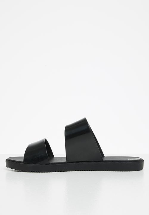 Zaxy - Shake slide fem - black