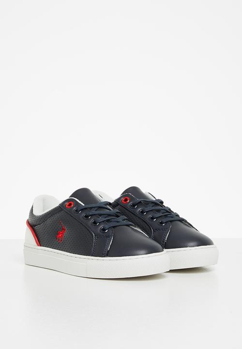 POLO - Boys brad contrast sneaker - navy