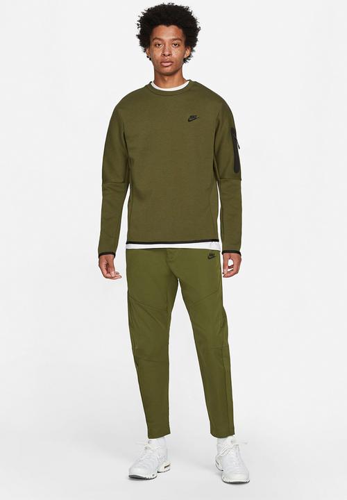Nike - M nsw tch flc crw - rough green/black