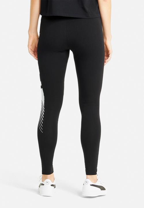 PUMA - Ss graphic leggings - black