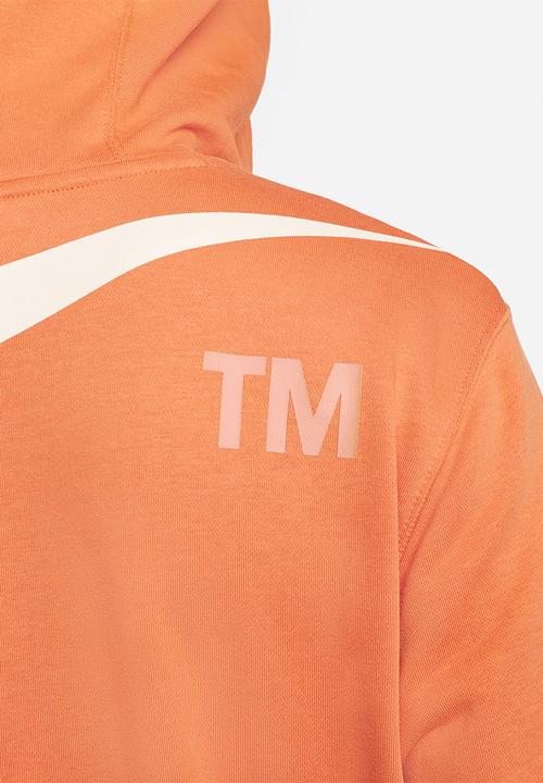 Nike - NSW Swoosh Semi-Brushed Back Hoody - hot curry/pearl white/canvas