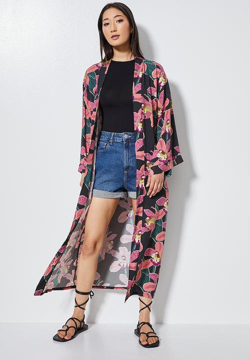 Superbalist - Longer length shacket - multi 