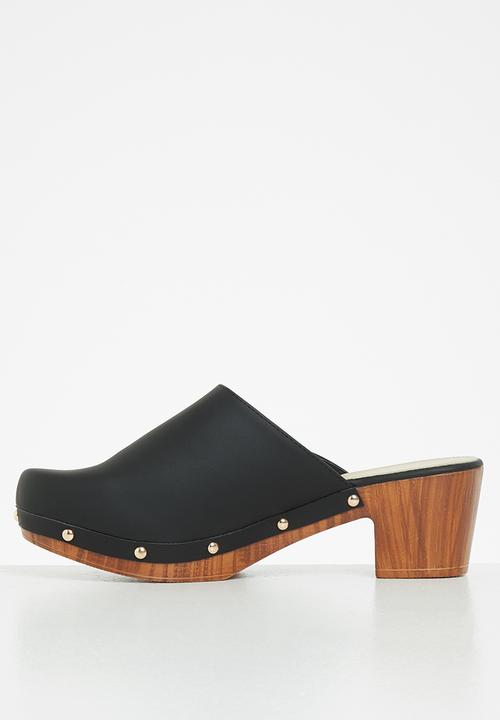 Superbalist - Kelly clog - black