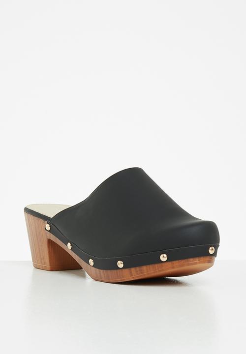 Superbalist - Kelly clog - black