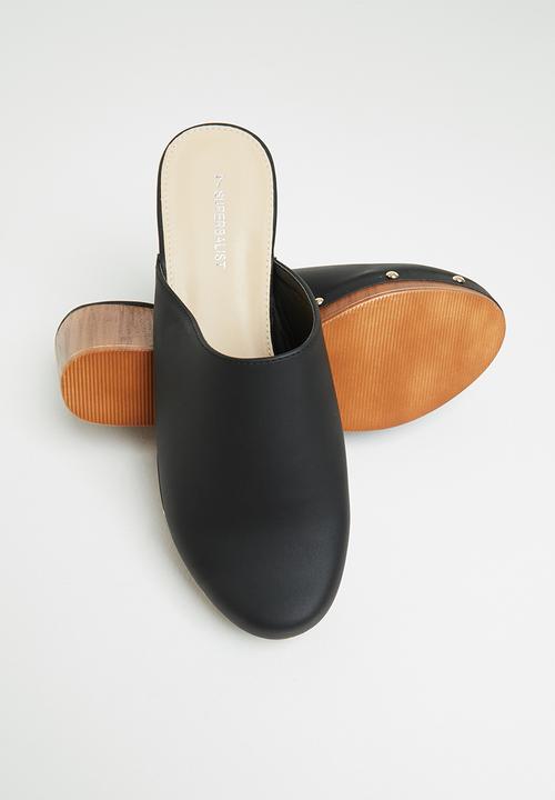 Superbalist - Kelly clog - black