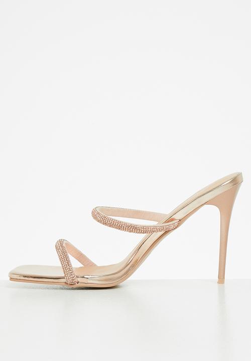 MILLA - Julie slingback heel - rose gold