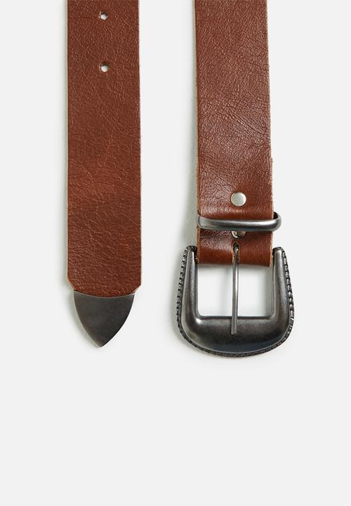 Superbalist - Nicolla western belt - brown