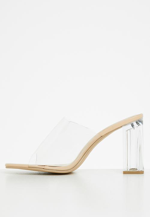 MILLA - Sparkle mule - neutral