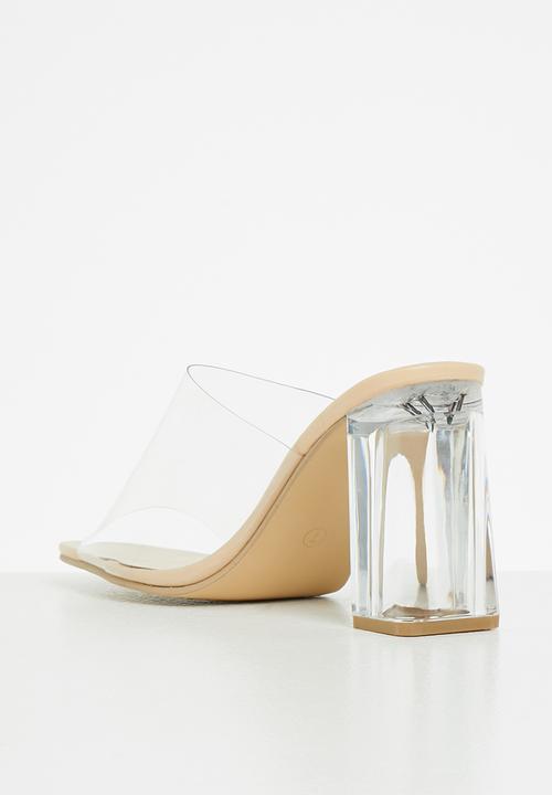 MILLA - Sparkle mule - neutral