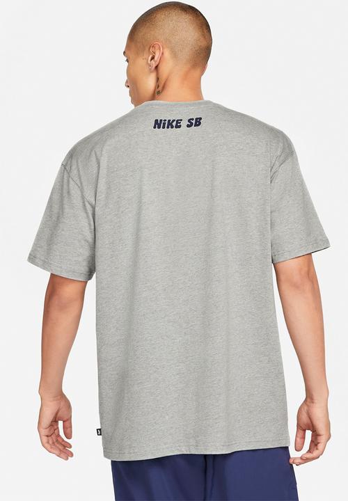 Nike - Nike SB Waxed Skate T-Shirt - dk grey heather