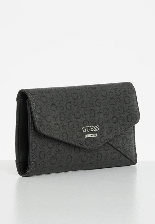 GUESS - Buoso slg slim clutch - coal