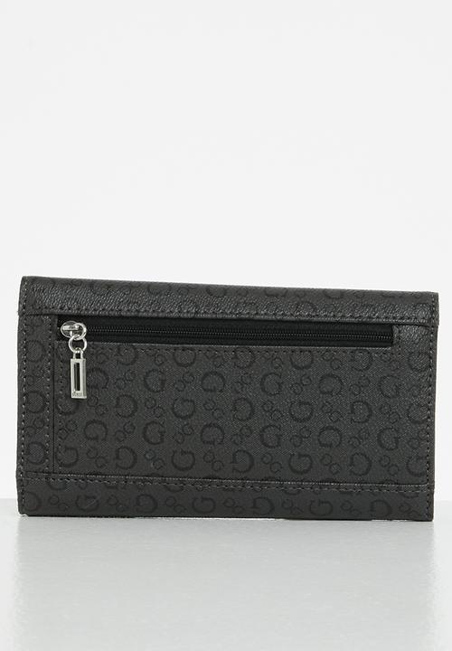 GUESS - Buoso slg slim clutch - coal