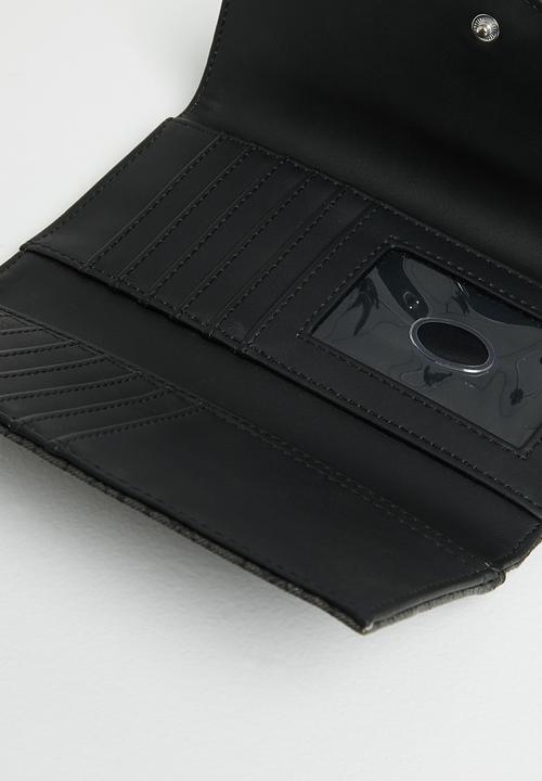 GUESS - Buoso slg slim clutch - coal