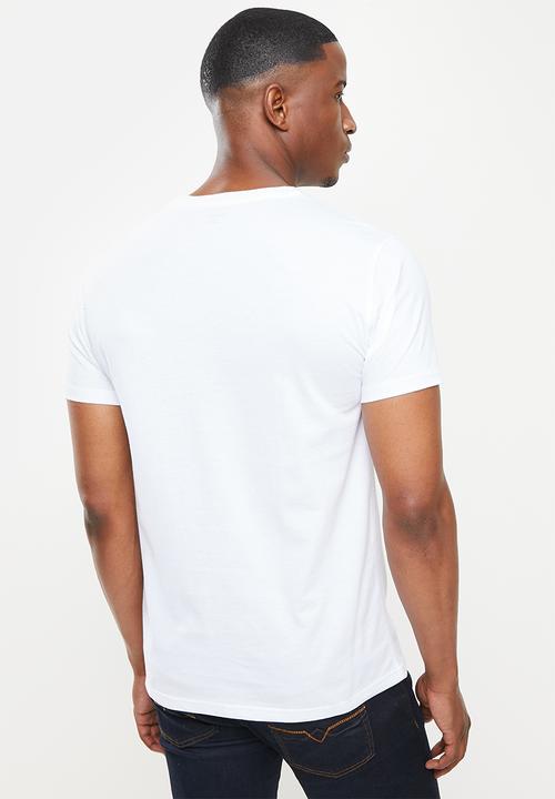 POLO - Steve short sleeve tee - white
