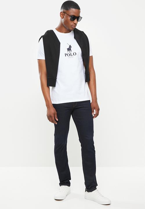 POLO - Steve short sleeve tee - white