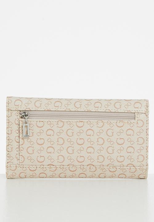 GUESS - Buoso slg slim clutch - khaki