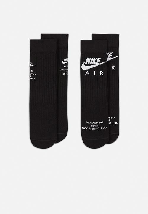 Nike - Nike sneaker sox - black/white