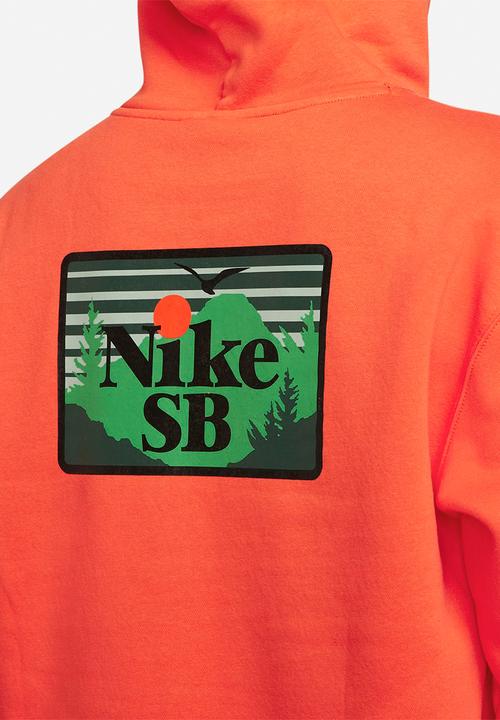 Nike - SB Skate Hoodie One Off- rush orange/black