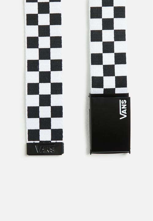 Vans - Deppster web belt - black & white 