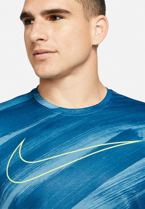 Nike - Nike Pro Dri-FIT SuperSet Sport Clash Men'- dutch blue/court blue/volt