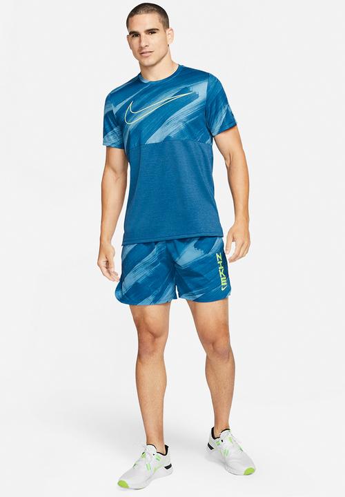 Nike - Nike Pro Dri-FIT SuperSet Sport Clash Men'- dutch blue/court blue/volt