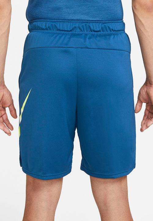 Nike - Nk df knit sc short energy - court blue/volt