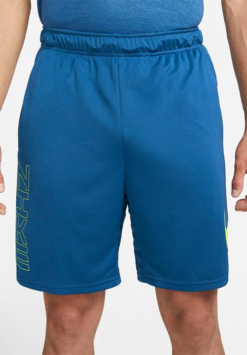 Nike - Nk df knit sc short energy - court blue/volt
