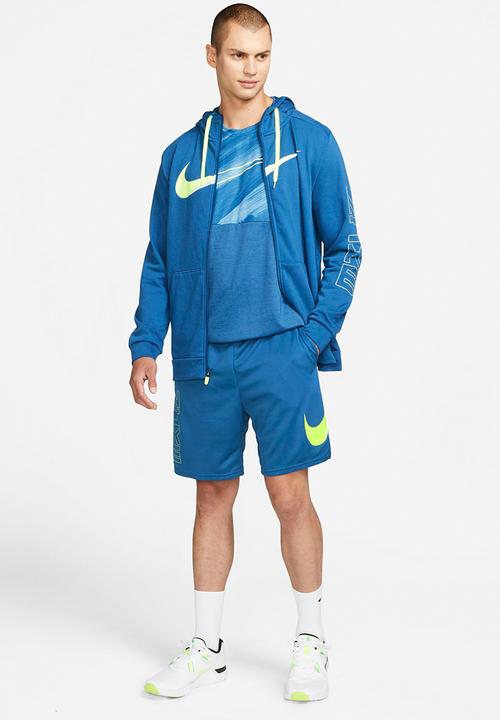 Nike - Nk df knit sc short energy - court blue/volt