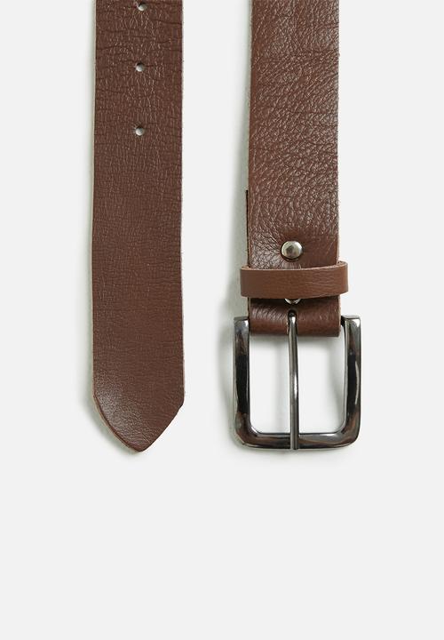 Superbalist - Quan leather belt - brown