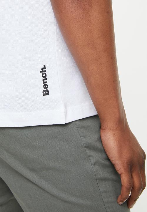 Bench - Gruff polo - white