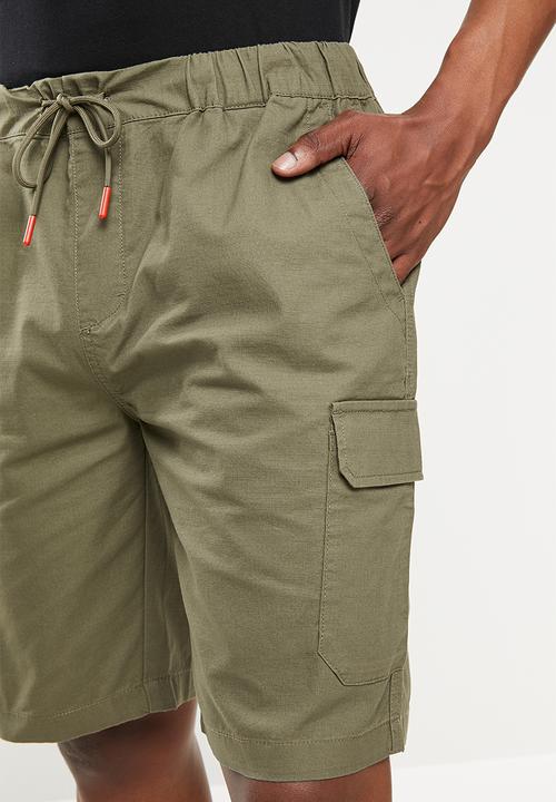 Giordano - Cargo shorts - khaki 