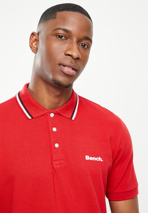 Bench - Gruff polo - red