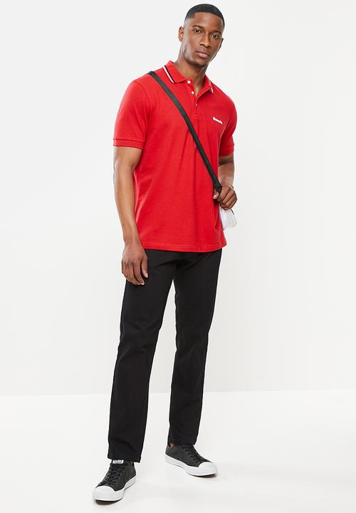 Bench - Gruff polo - red