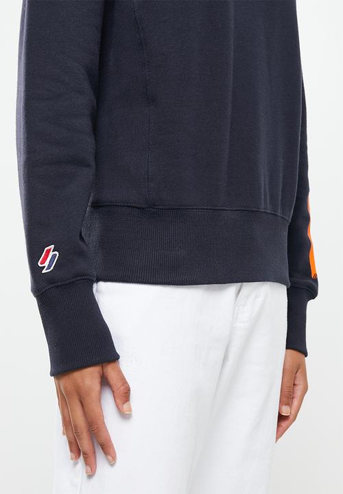 Superdry. - Mountain sport crew - deep navy