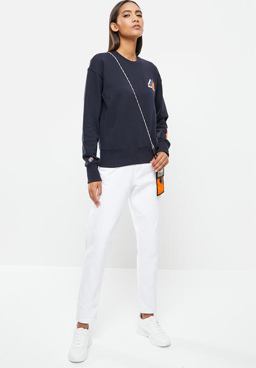 Superdry. - Mountain sport crew - deep navy