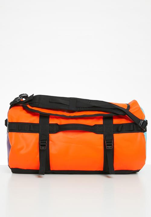 The North Face - Base camp duffel - s - red orange-transantarctic blue
