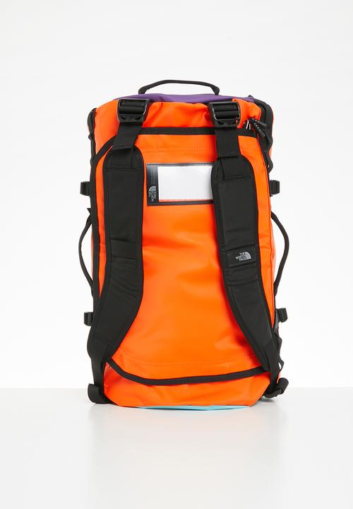 The North Face - Base camp duffel - s - red orange-transantarctic blue