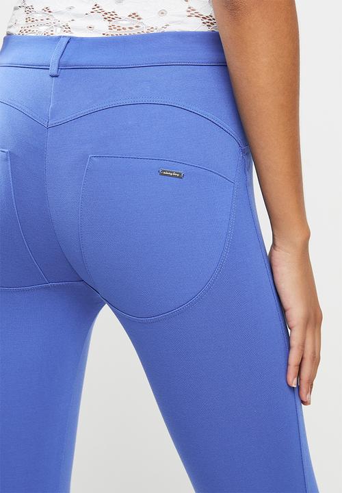 SISSY BOY - Joey: axel sculpt in ponti knit - blue