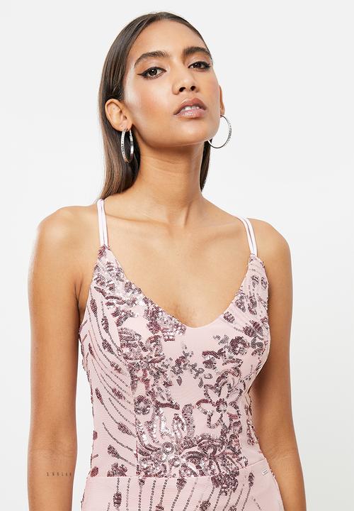 SISSY BOY - Strappy maxi dress - pink