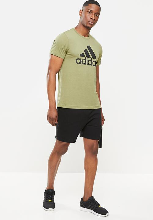 adidas Performance - M bl sj t -  orbit green/black