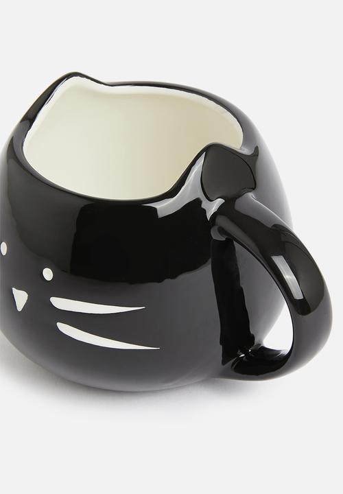 Bespoke & Co. - Kitty cat mug - black