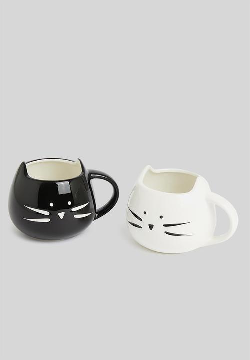 Bespoke & Co. - Kitty cat mug - black