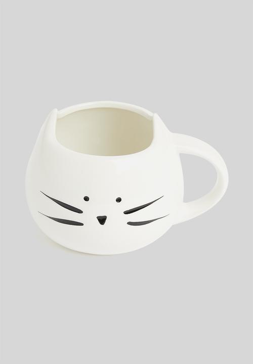 Bespoke & Co. - Kitty cat mug - white