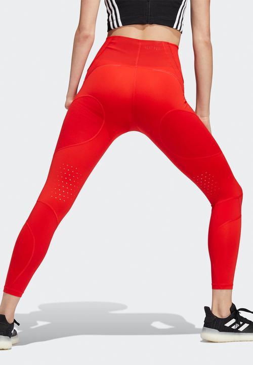 adidas Performance - Tlrd 7/8 lux tights - vivid red