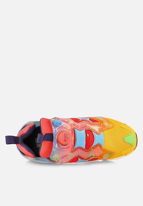 Reebok - Instapump fury og - retro yellow/neon cherry/blue blink